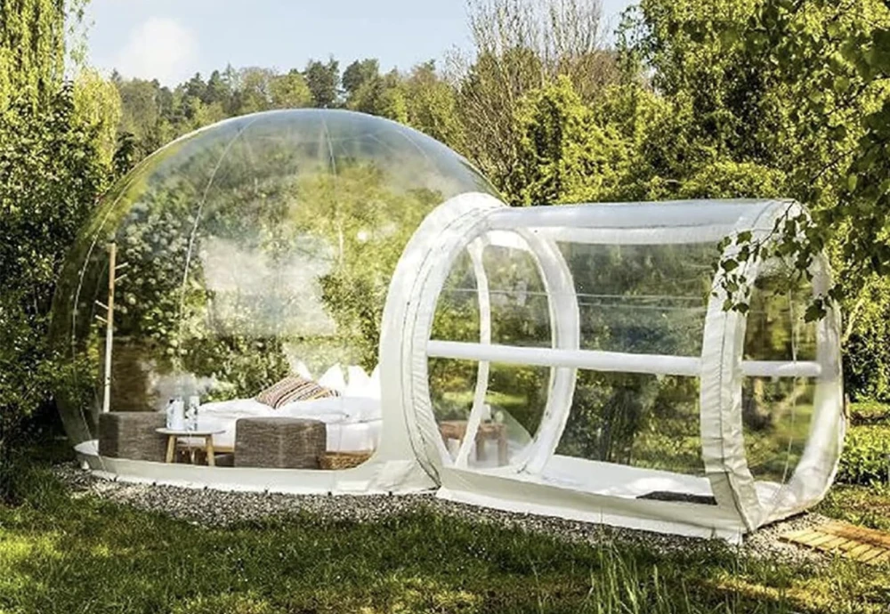 night sky bubble tent